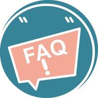 Faq Signature Design Mark vector