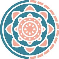 Mandala Creative Frame Token vector