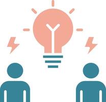 Brainstorm Cool Tone Object vector
