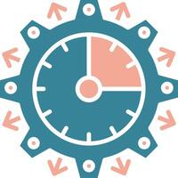 Project Management Universal Visual Symbol vector