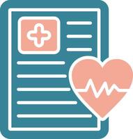 Medical Report Modern Visual Asset vector