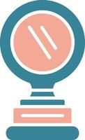 Trophy Cup Modular App Token vector