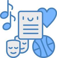 Extracurricular Activities Refined Pattern vector
