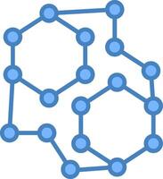 Molecular Digital Core Piece vector