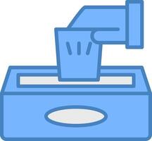 Wipes Simplified Sketch Piece vector
