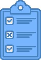Checklist Responsive Web Emblem vector