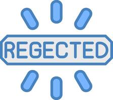 Rejected Conceptual App Symbol vector