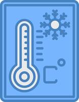 Thermometer Sleek Visual Element vector
