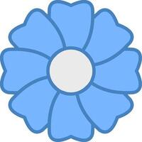Geranium Neon Badge Element vector