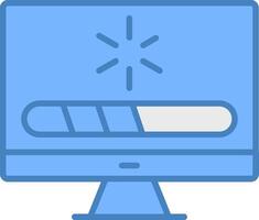 Loading Elegant App Emblem vector