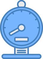 Meter Sleek Web Pattern vector