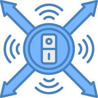 Accelerometer Sensor Balanced UX Element vector