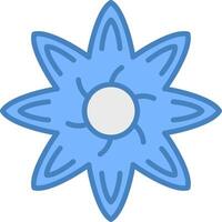 Borage Refined Icon Sketch vector