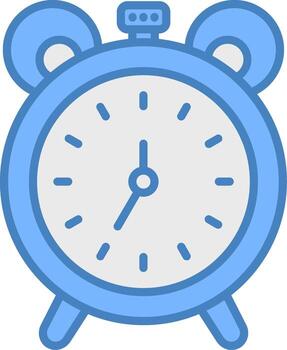 Alarm Clock Unified Visual Component vector