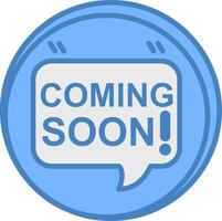 Coming Soon Contrast UI Module vector