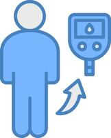 Diabetes Fresh UX Shape vector