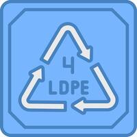 Low Density Polyethylene Expressive Design Asset vector
