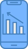 Statistics Sleek Web Pattern vector