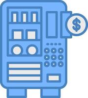 Vending Machine Advanced Line Graphic vector