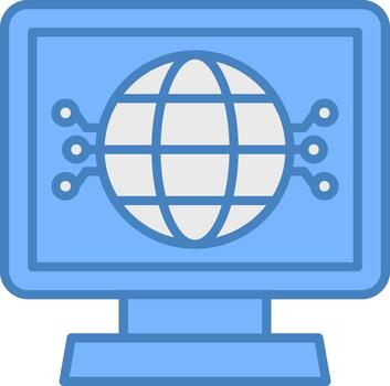 Globe Modular App Token vector