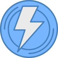 Lightning Responsive Web Emblem vector