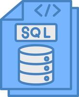 Sql Clear UX Symbol vector