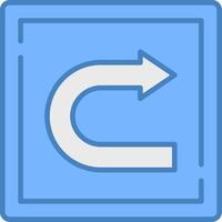 Redo Digital Sketch Object vector