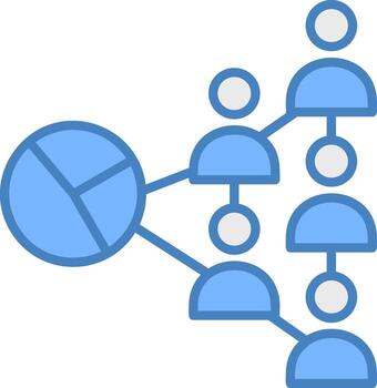 segmentación optimizado icono característica vector