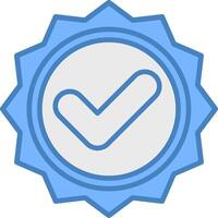 Approved Simple Frame Object vector