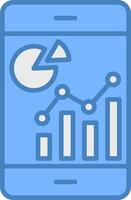 Pie Chart High-Tech UX Unit vector