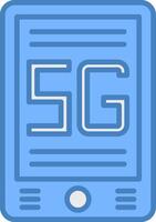 Mobile Hybrid Icon Module vector