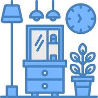 Vanity Table Next-Gen App Graphic vector