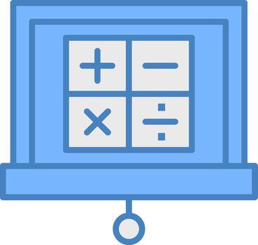 matemáticas usuario interfaz marca vector