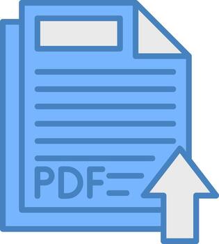 Upload Solid UX Block vector