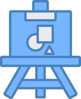 Canvas Smooth Shape Graphic vector