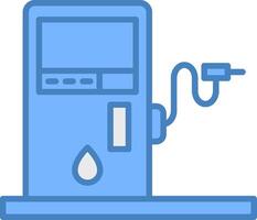 Gas Station Urban Style Graphic vector
