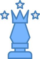 King Conceptual App Symbol vector