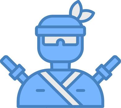 Ninja Sharp Tech Symbol vector