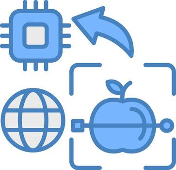 Object Sharp Tech Symbol vector
