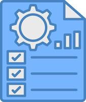 Project Management Artistic UI Stamp vector