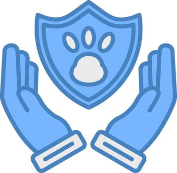 Save Animals Unified Visual Component vector