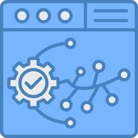 Version Control Sleek Visual Element vector