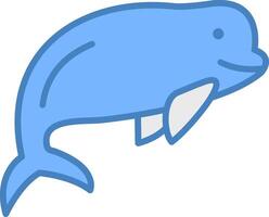 Beluga Conceptual App Symbol vector