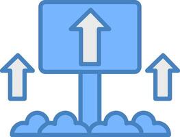 Curve Innovative UX Pattern vector