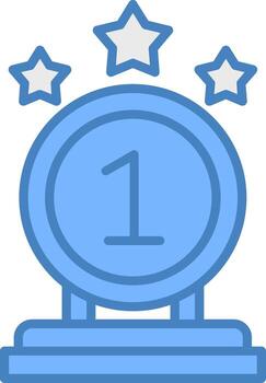 First Prize Simple Visual Module vector