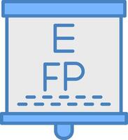 Eye Test User Interface Mark vector