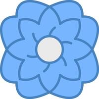Poinsettia Simple Frame Object vector