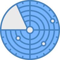 Radar Highlighted System Mark vector
