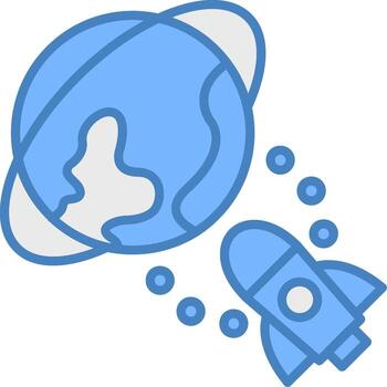 Rocket Simple Visual Module vector