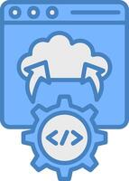Deployment Conceptual App Symbol vector
